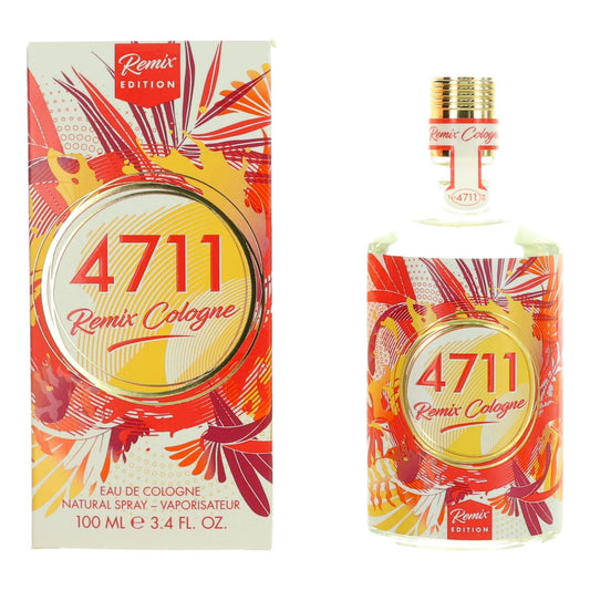 4711 Remix Paradise by Muelhens 3.4 oz Eau de Cologne Spray Perfume for Unisex