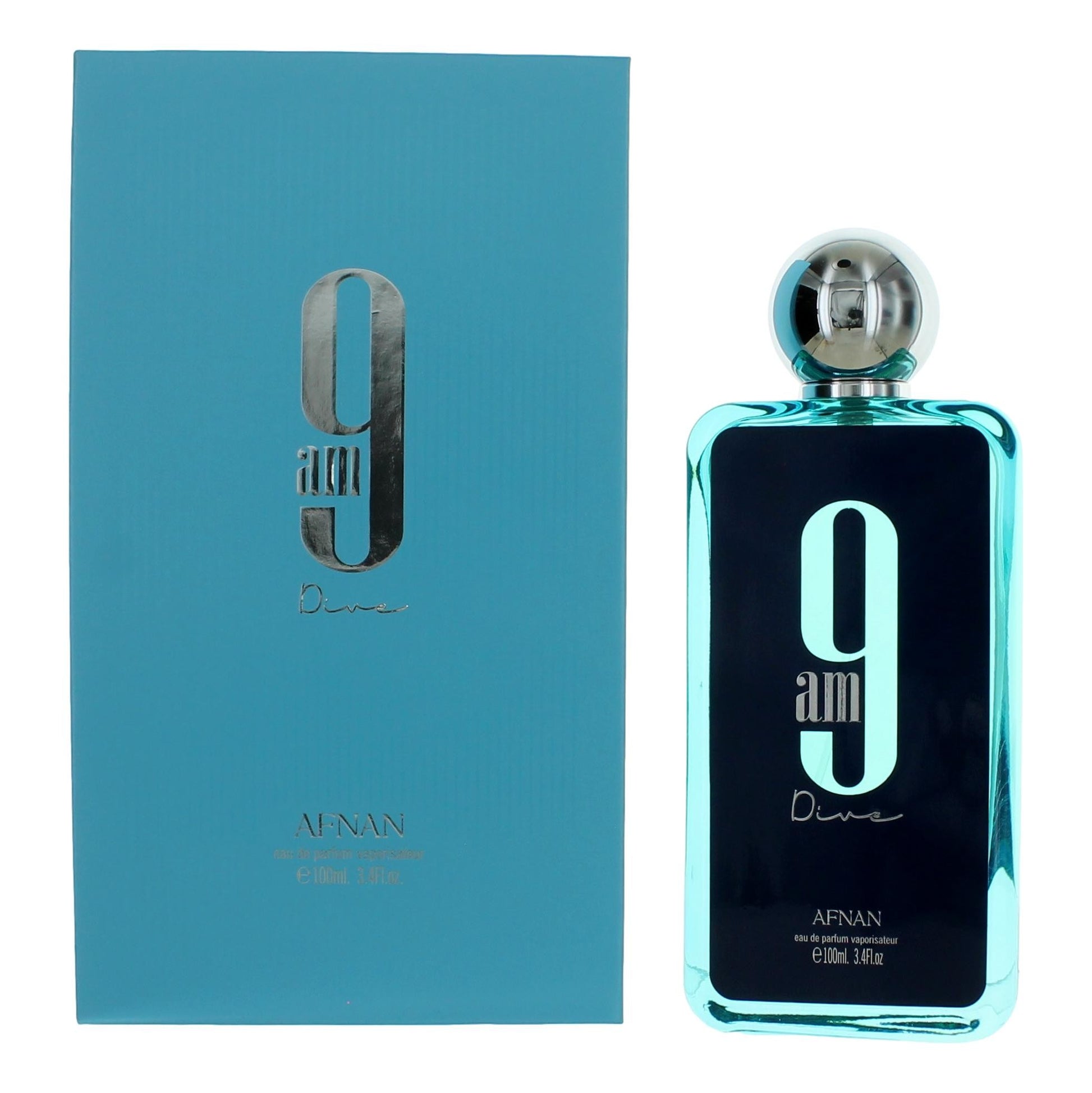 9AM Dive by Afnan 3.4 oz Eau de Parfum Spray Perfume for Unisex