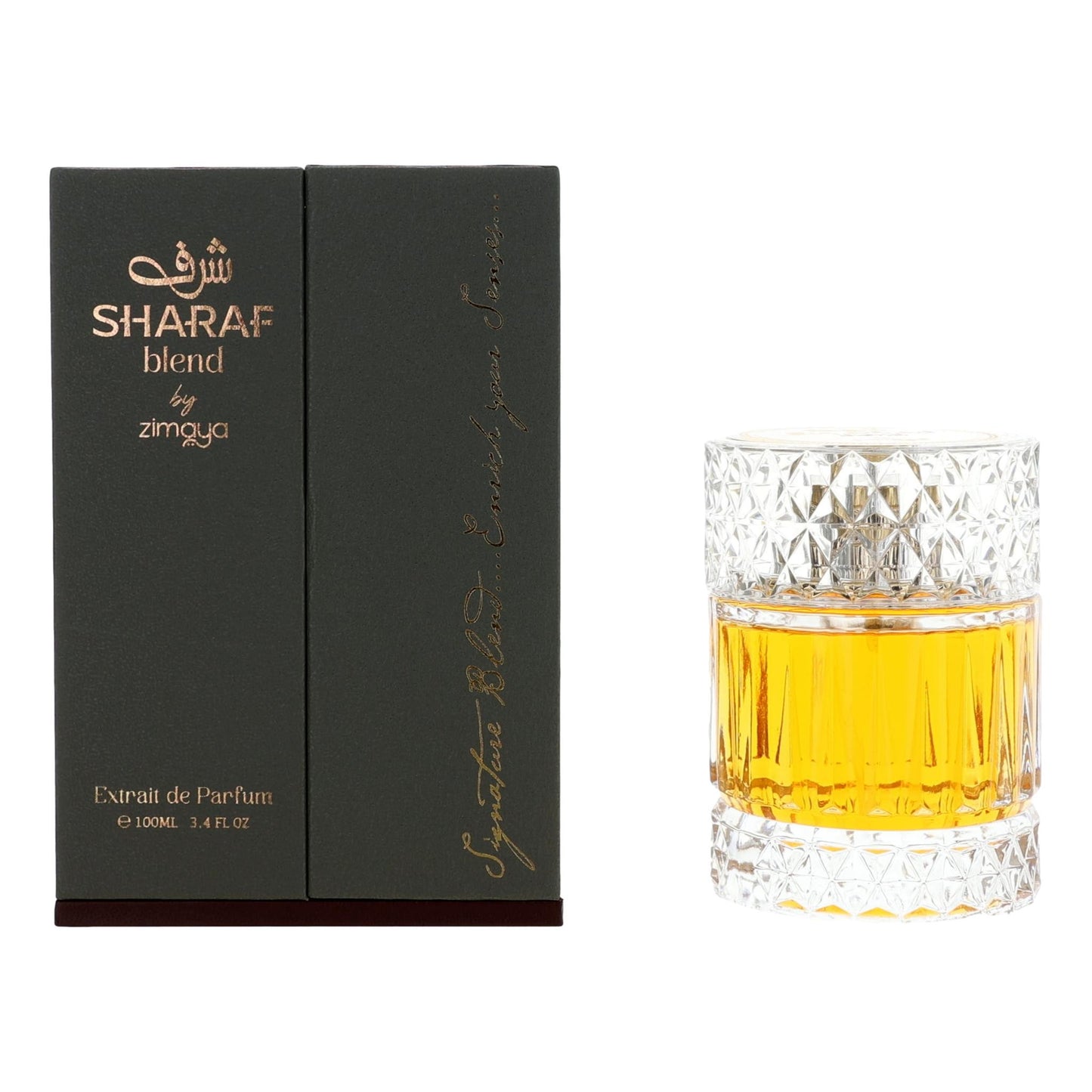 Sharaf Blend by Zimaya 3.4 oz Extrait de Parfum Spray Perfume for Unisex
