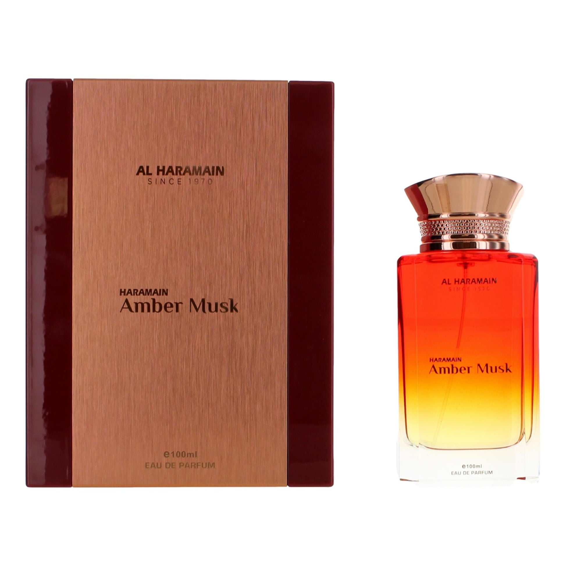 Amber Musk by Al Haramain 3.4 oz Eau de Parfum Spray Perfume for Unisex