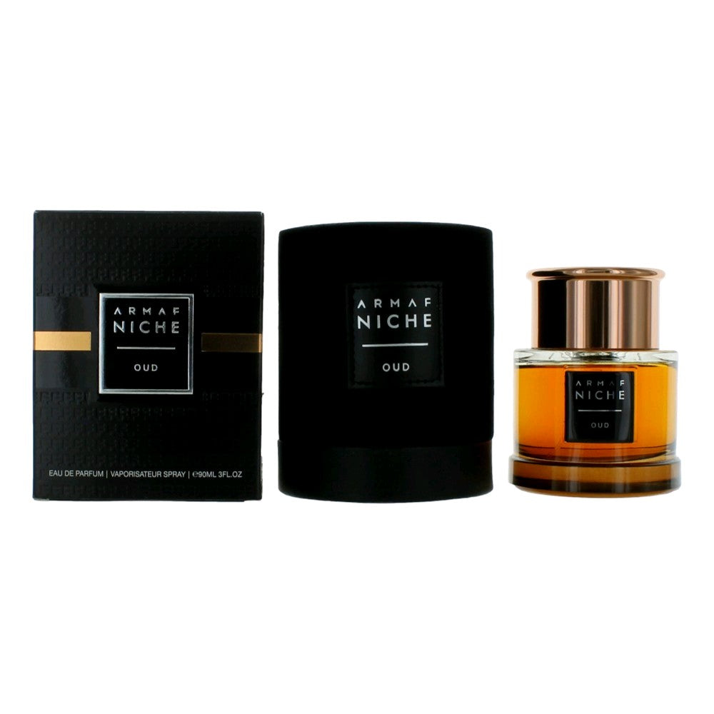 Oud Niche by Armaf 3 oz Eau de Parfum Spray Perfume for Unisex