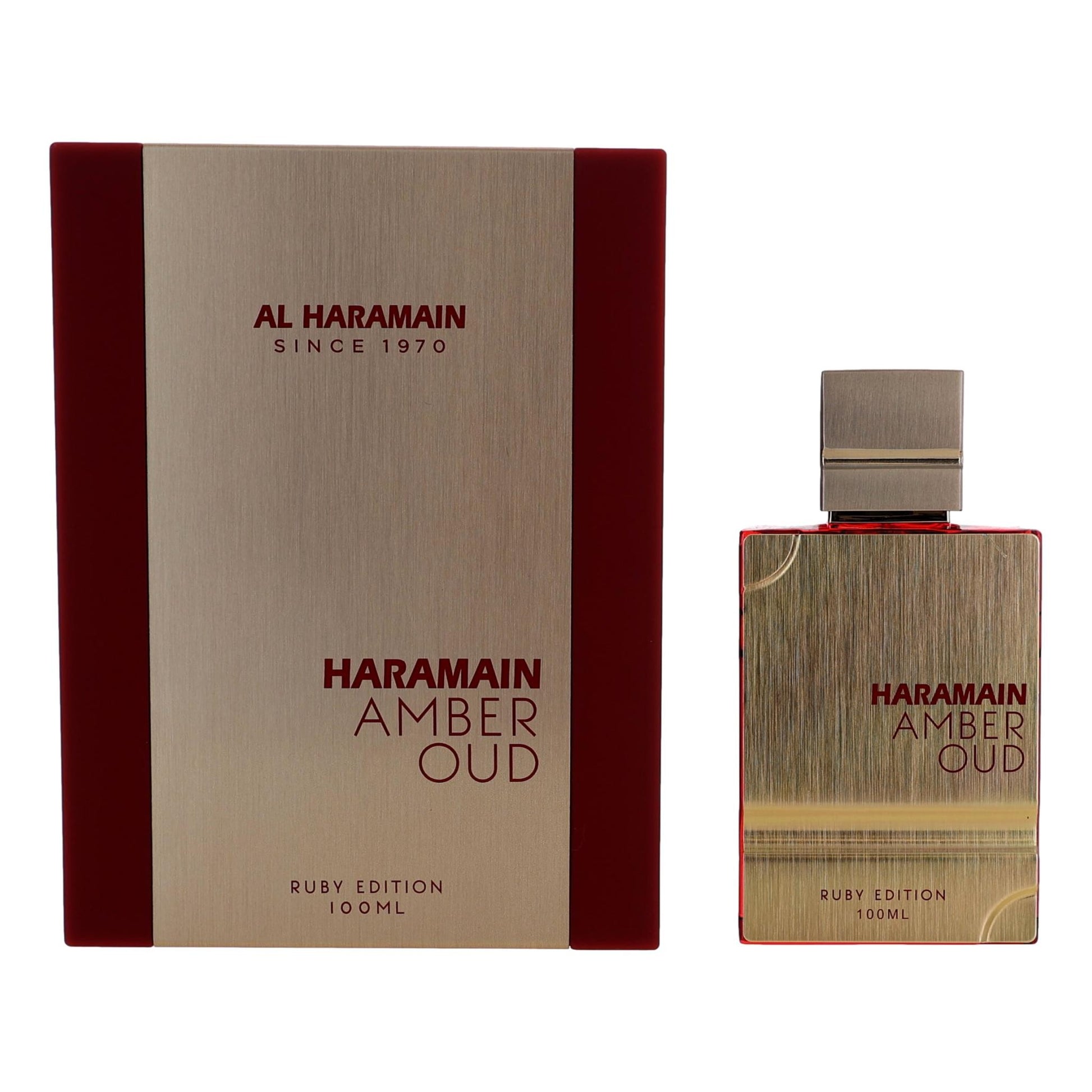 Amber Oud Ruby Edition by Al Haramain 3.4 oz Eau de Parfum Spray Perfume for Unisex