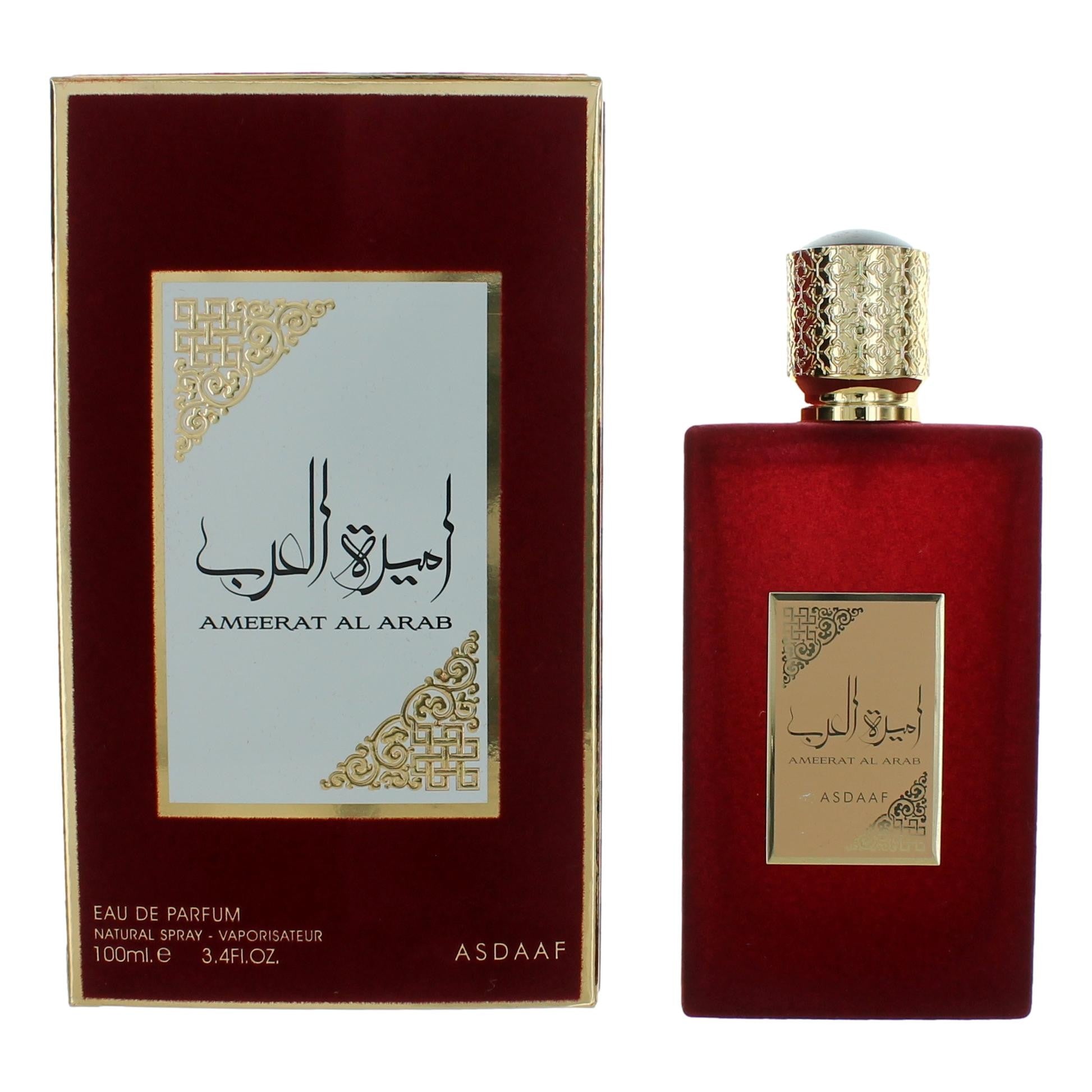Asdaaf Ameerat Al Arab by Lattafa 3.4 oz Eau de Parfum Spray Perfume for Unisex