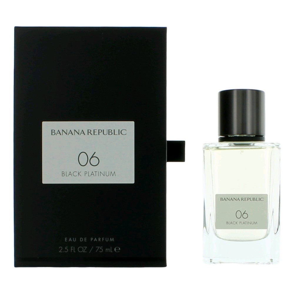 06 Black Platinum by Banana Republic 2.5 oz Eau de Parfum Spray Perfume for Unisex