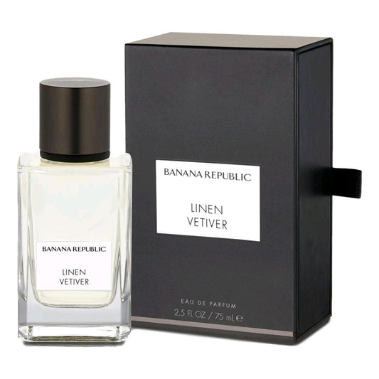 Linen Vetiver by Banana Republic 2.5 oz Eau de Parfum Spray Perfume for Unisex