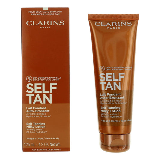 Clarins Self Tan by Clarins 4.2 oz Self Tanning Milky Lotion