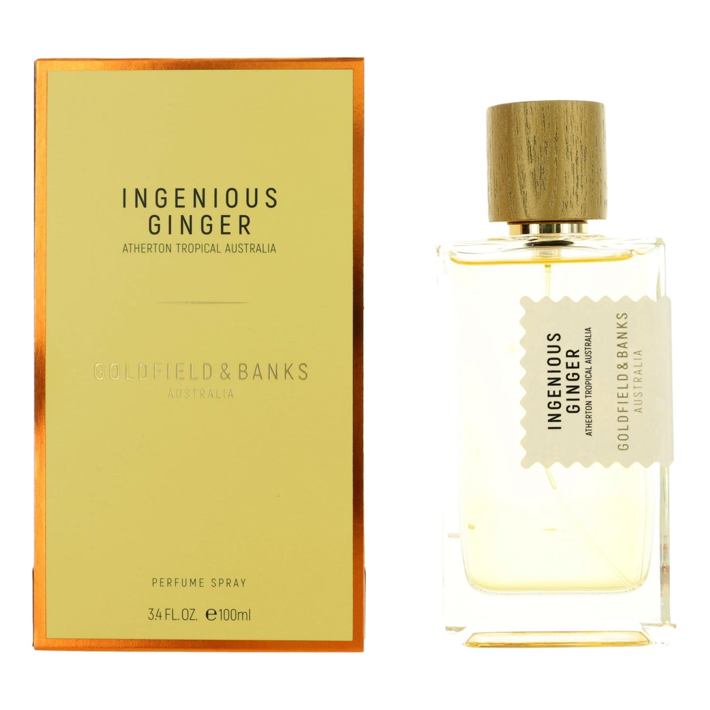 Ingenious Ginger by Goldfield & Banks 3.4 oz Perfume Spray Perfume for Unisex