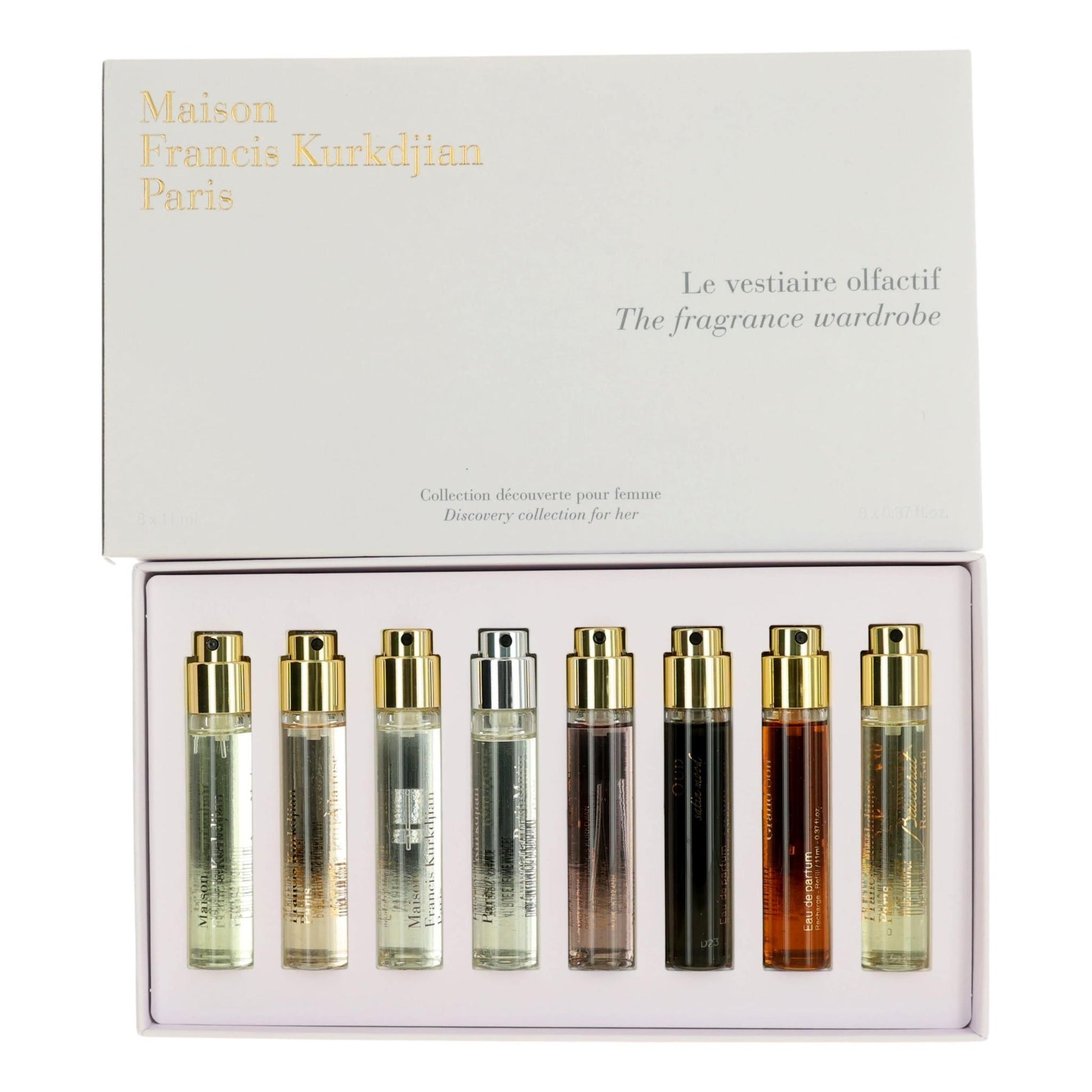 The Fragrance Wardrobe 8 Piece Discovery Collection Women