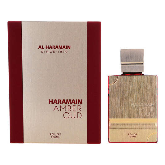 Amber Oud Rouge by Al Haramain 4 oz Eau de Parfum Spray Perfume for Unisex
