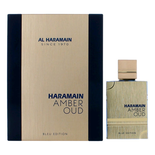 Amber Oud Blue Edition by Al Haramain 2 oz Eau de Parfum Spray Perfume for Unisex