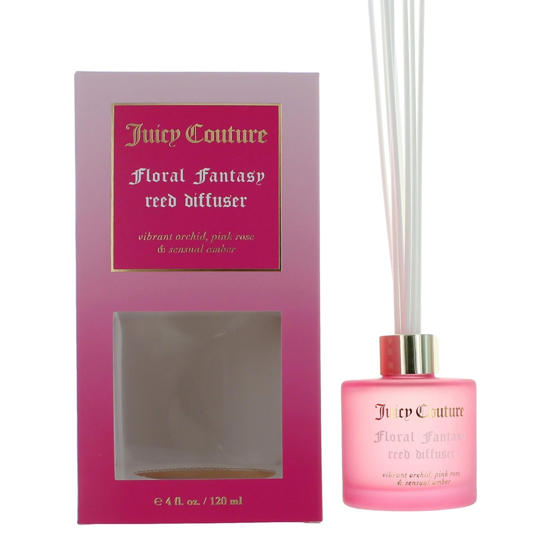 Floral Fantasy by Juicy Couture 4 oz Reed Diffuser - Floral Fantasy