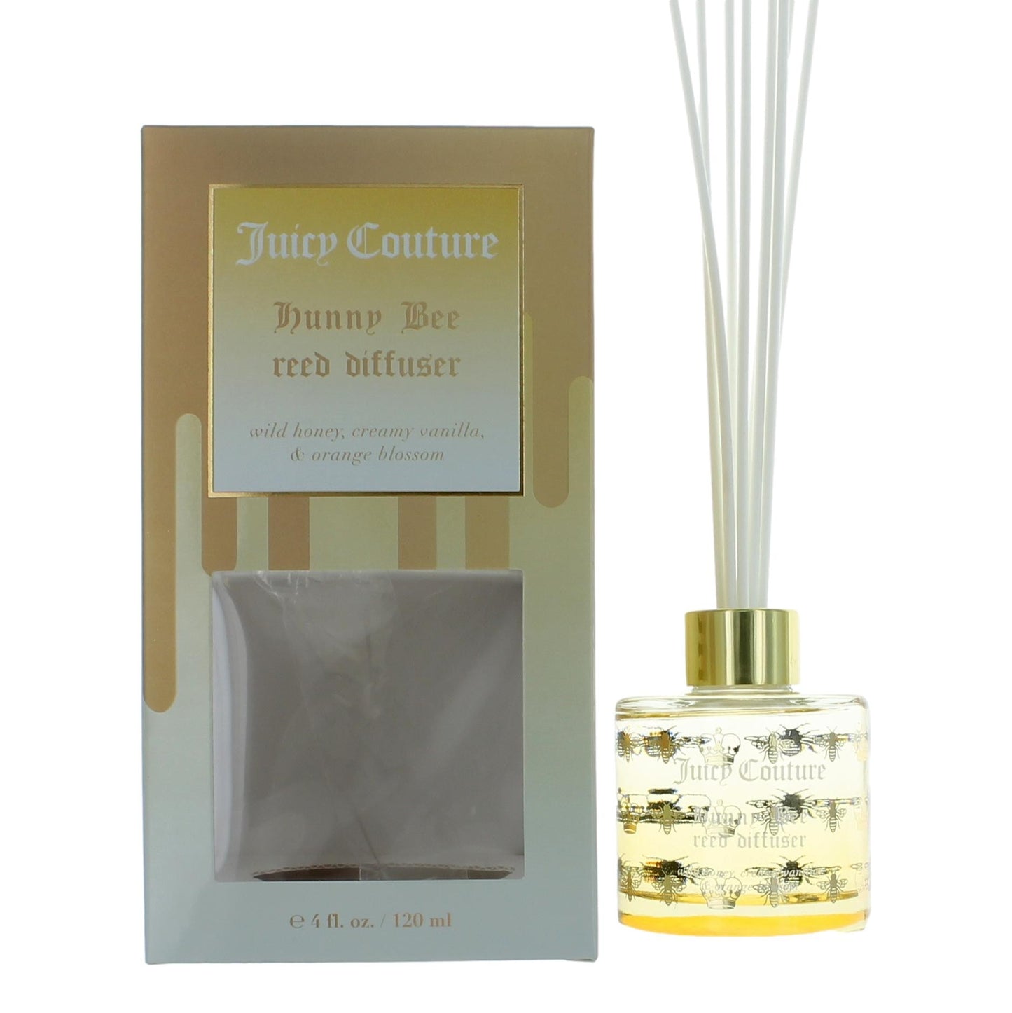 Hunny Bee by Juicy Couture 4 oz Reed Diffuser - Hunny Bee