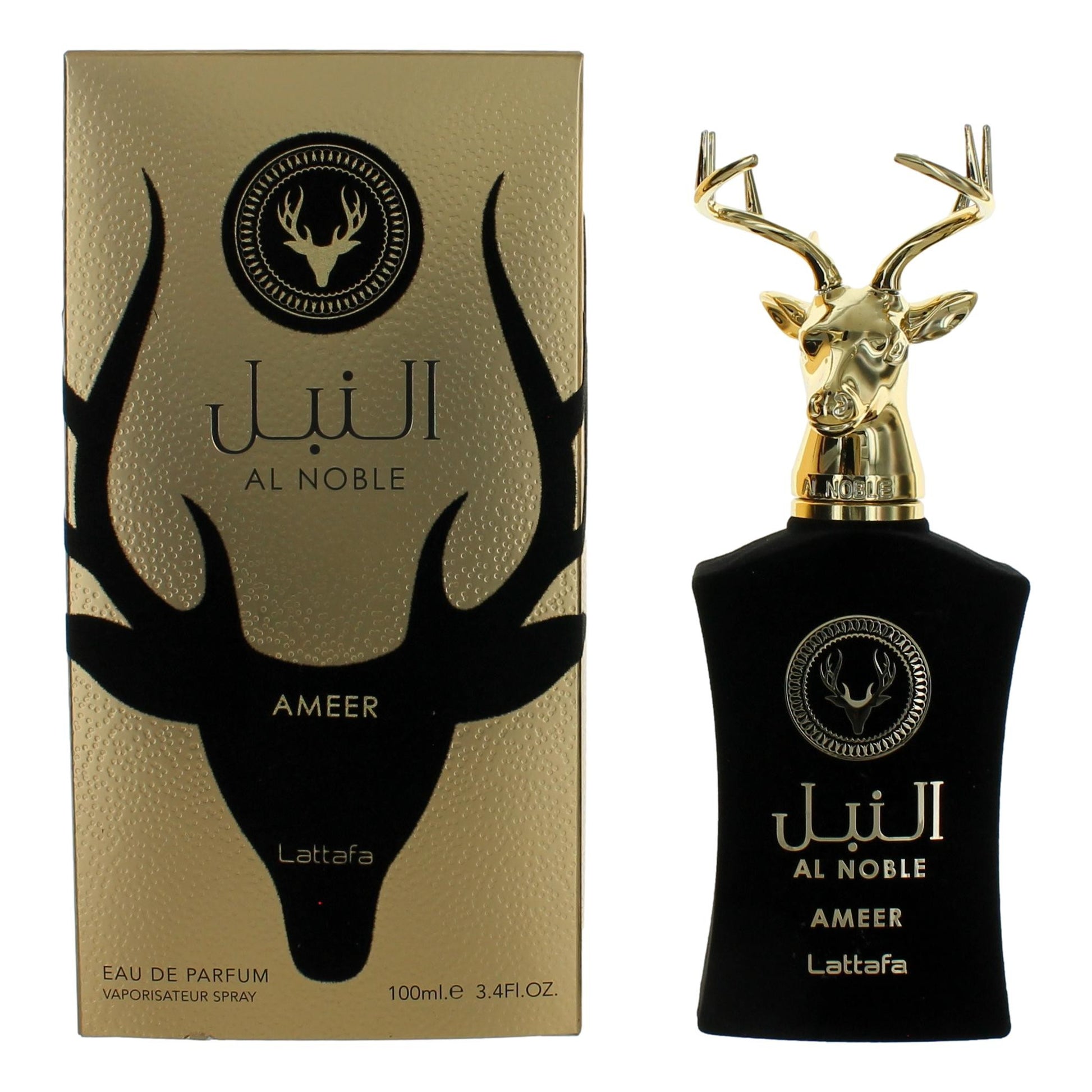 Al Noble Ameer by Lattafa 3.4 oz Eau de Parfum Spray Perfume for Unisex