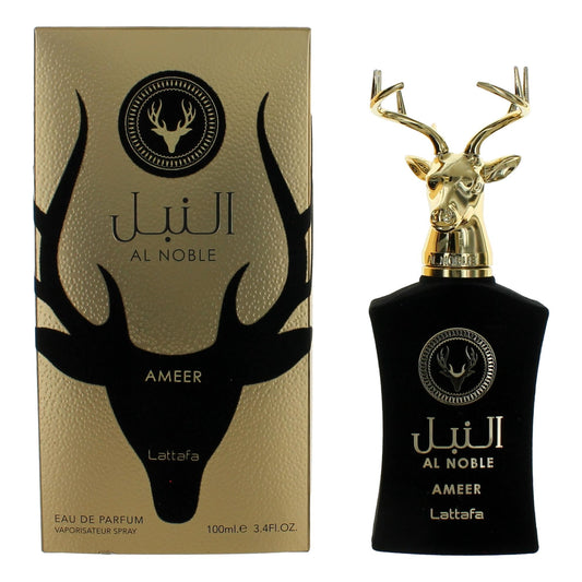 Al Noble Ameer by Lattafa 3.4 oz Eau de Parfum Spray Perfume for Unisex