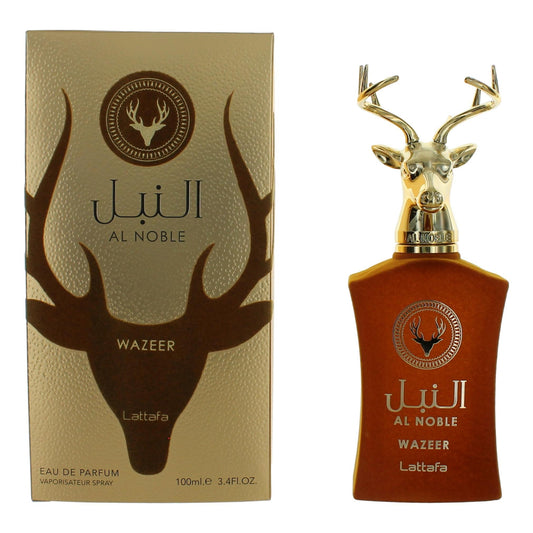 Al Noble Wazeer by Lattafa 3.4 oz Eau de Parfum Spray Perfume for Unisex