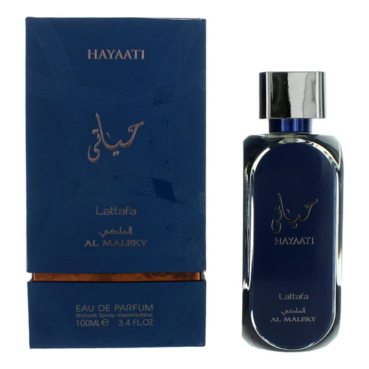 Hayaati Al Maleky by Lattafa 3.4 oz Eau de Parfum Spray Perfume for Unisex