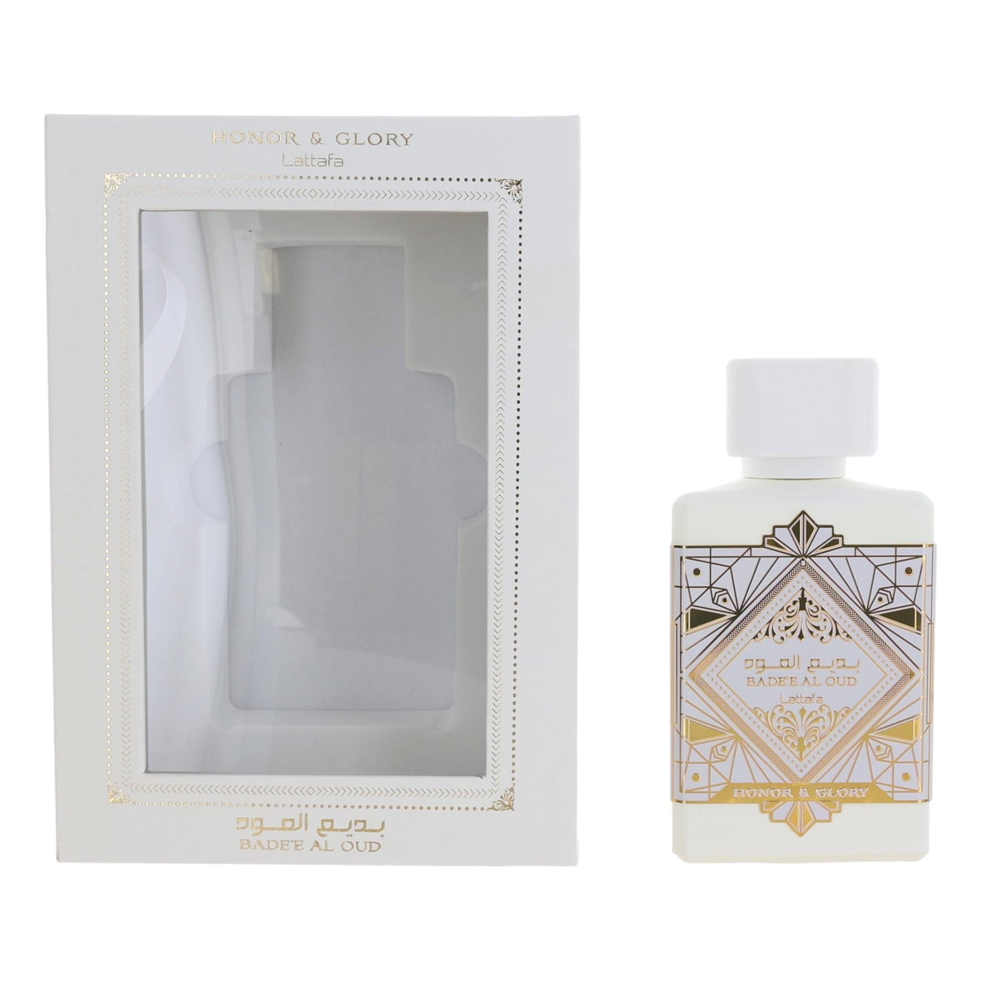 Bade'e Al Oud Honor & Glory by Lattafa 3.4 oz Eau de Parfum Spray Perfume for Unisex