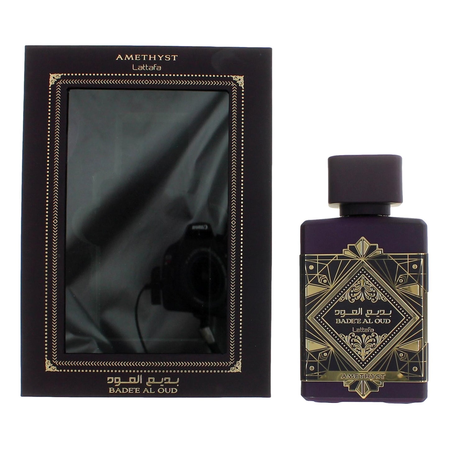 Bade'e Al Oud Amethyst by Lattafa 3.4 oz Eau de Parfum Spray Perfume for Unisex