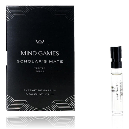 Scholar's Mate by Mind Games 0.06 oz Extrait de Parfum for Unisex Sample 