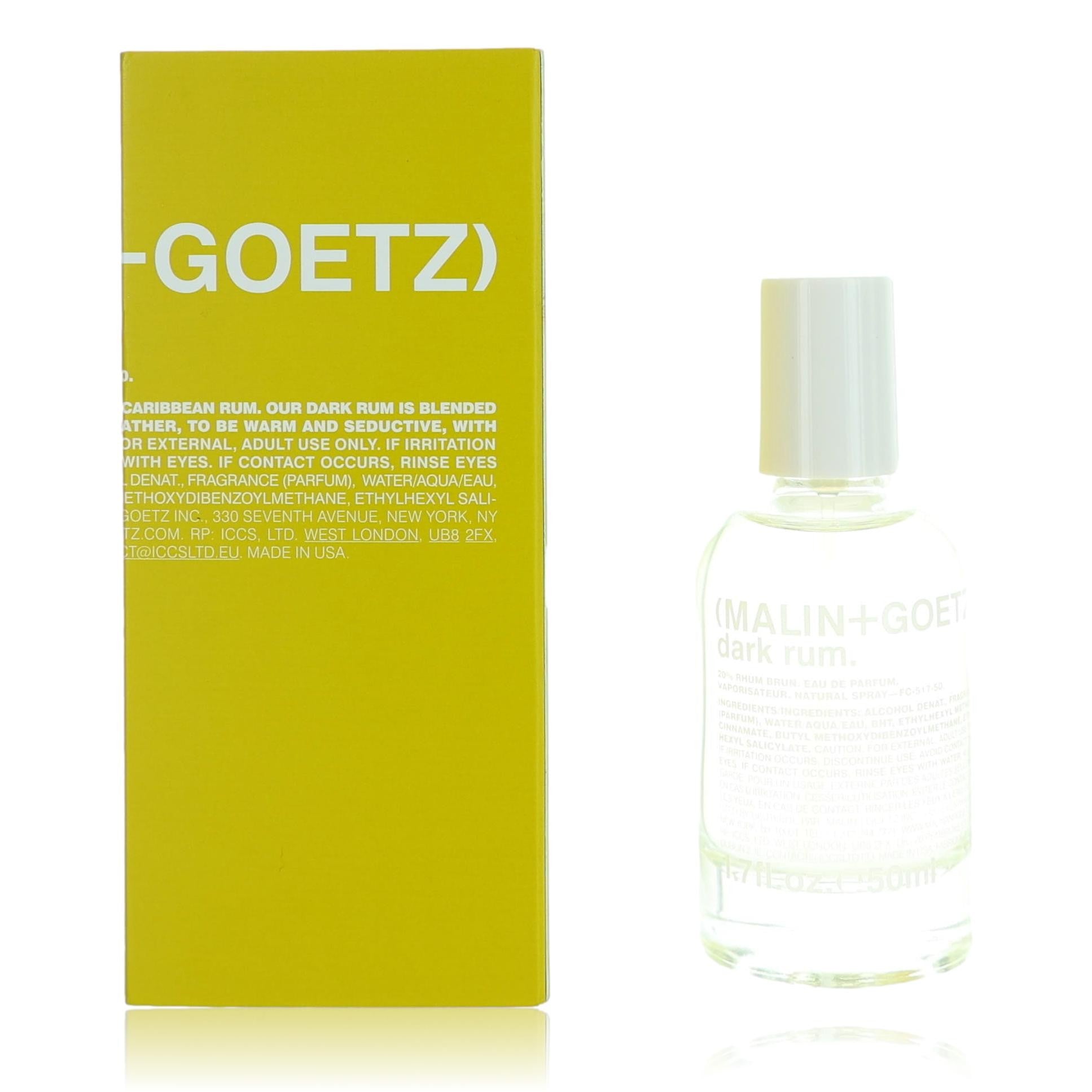 Malin & Goetz Dark Rum by Malin & Goetz 1.7 oz Eau de Parfum Spray Perfume for Unisex