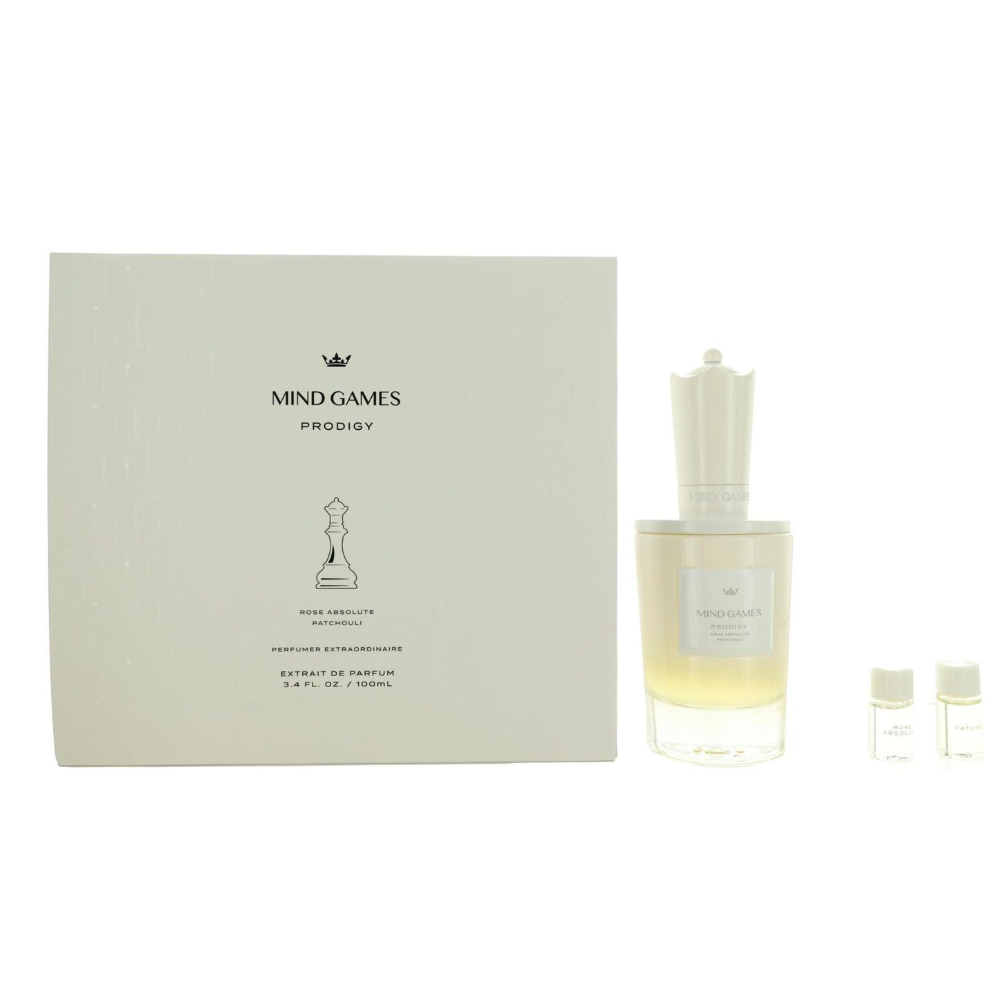 Rose Absolute Patchouli by Mind Games 3.4 oz Extrait de Parfum Spray Perfume for Unisex