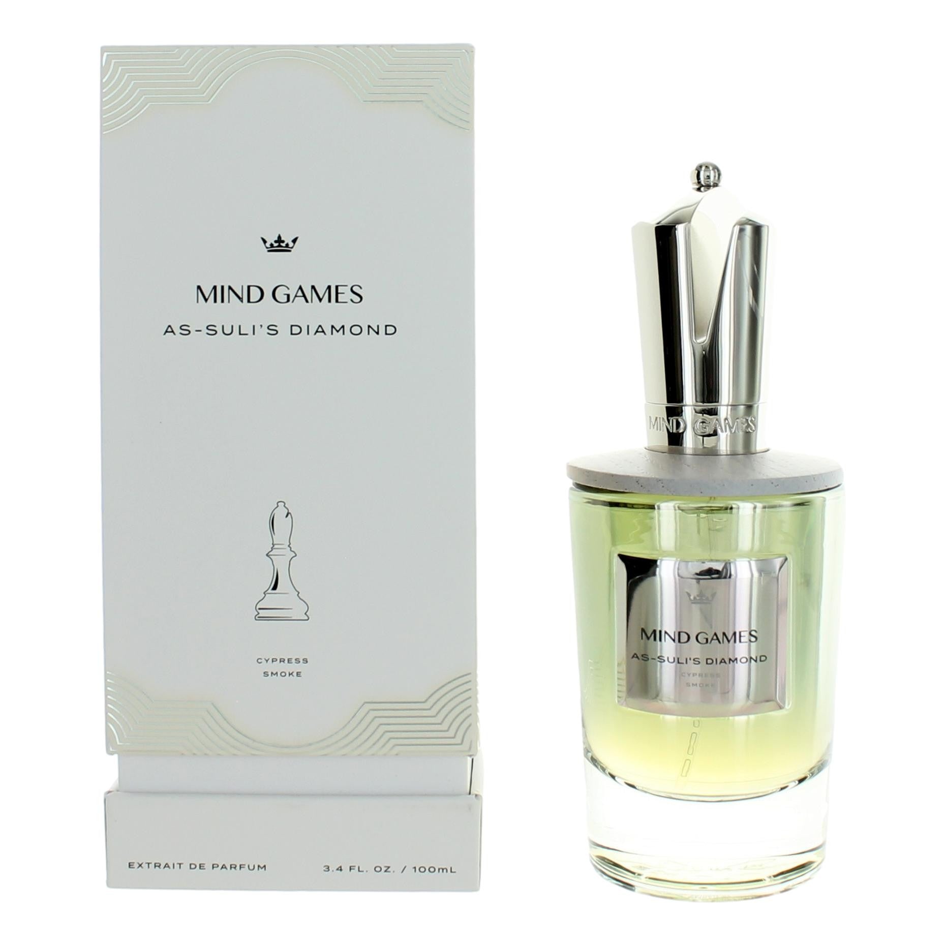 As-Suli's Diamond by Mind Games 3.4 oz Extrait De Parfum for Unisex