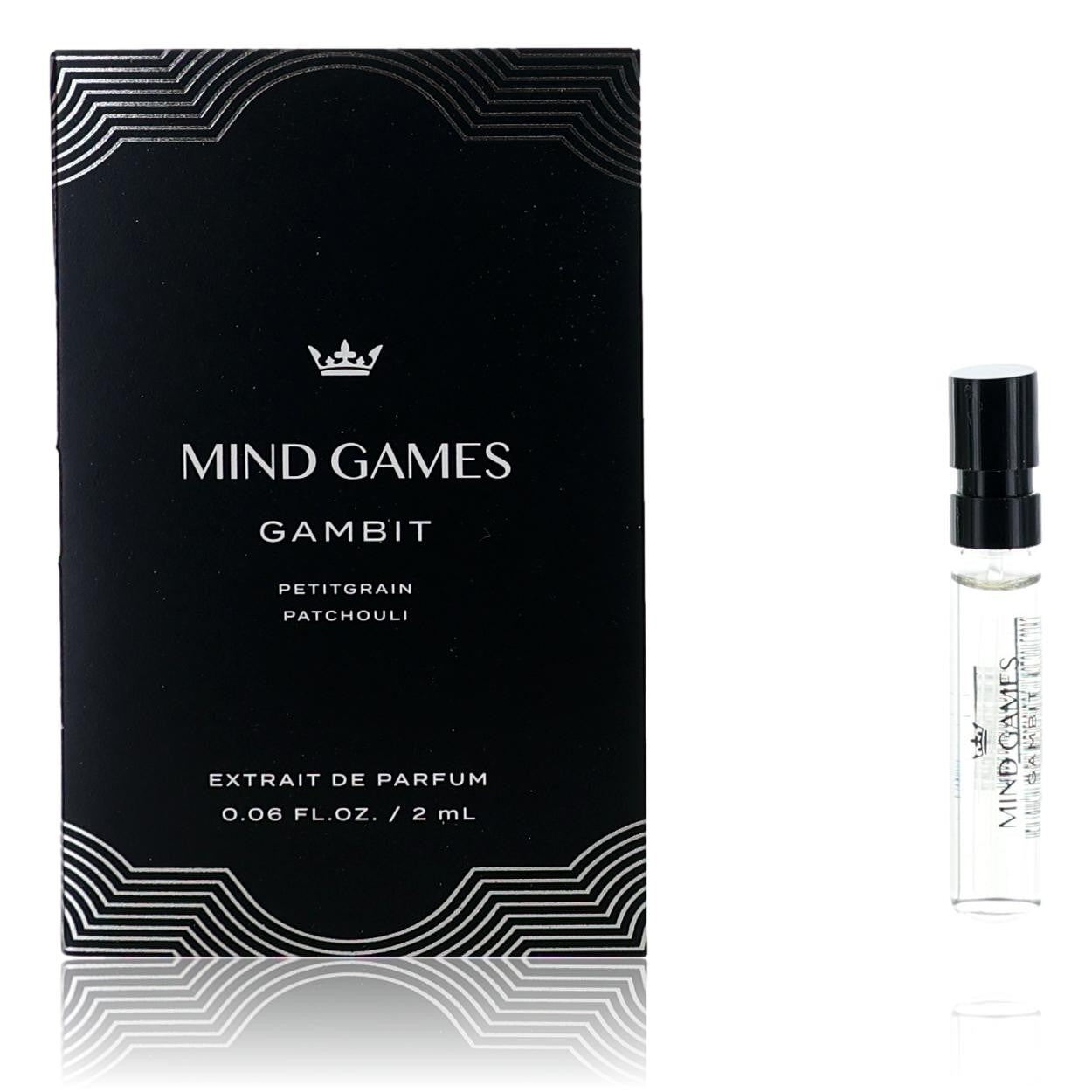 Gambit by Mind Games 0.06 oz Extrait de Parfum for Unisex Sample 