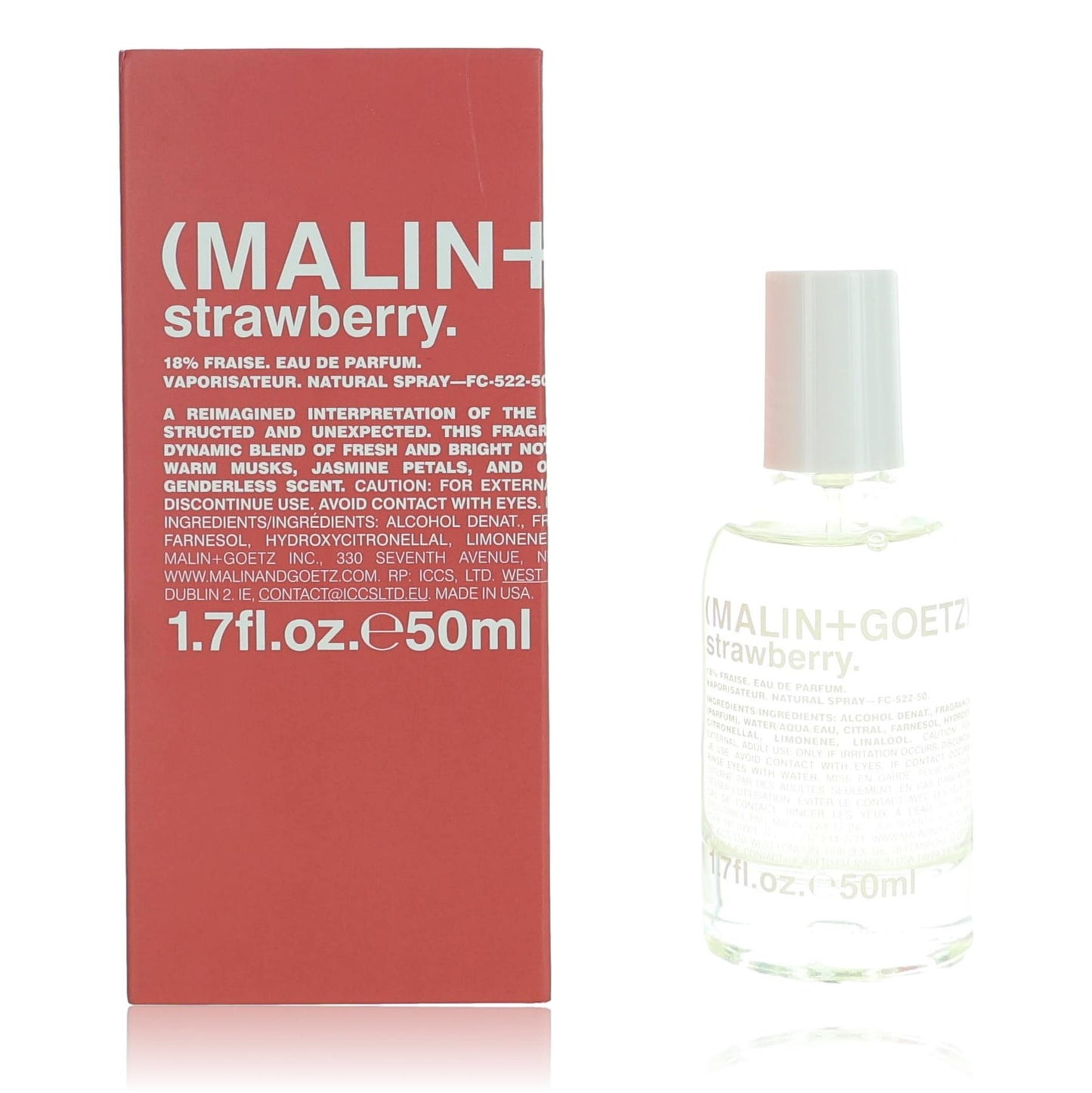 Malin & Goetz Strawberry by Malin & Goetz 1.7 oz Eau de Parfum Spray Perfume for Unisex