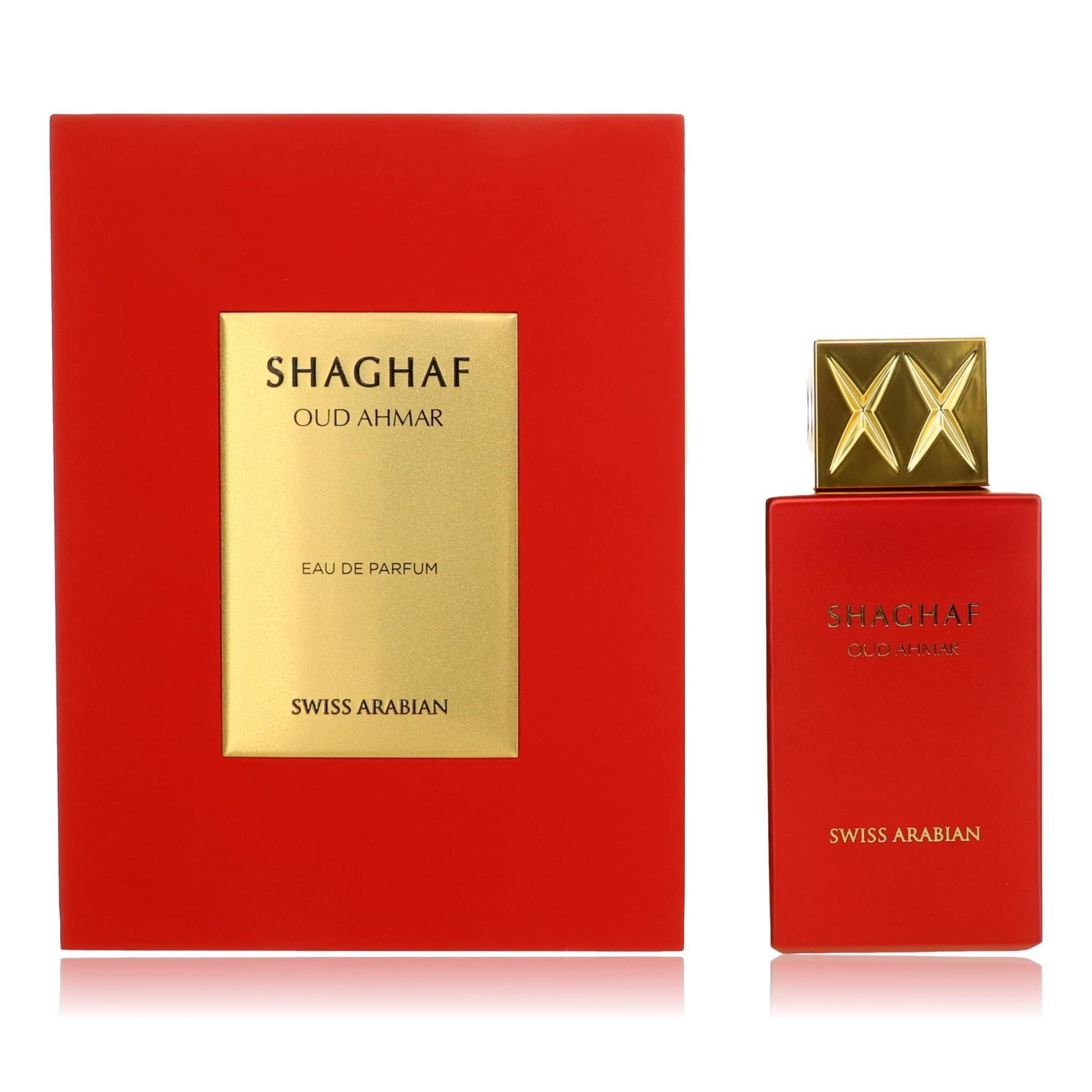Shaghaf Oud Ahmar by Swiss Arabian 2.5 oz Eau de Parfum Spray Perfume for Unisex
