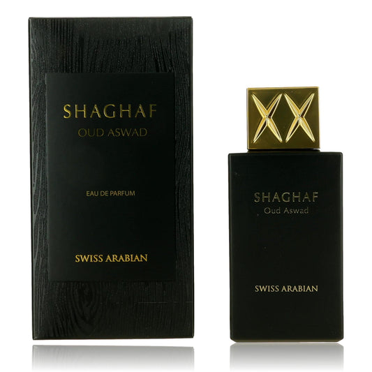 Shaghaf Oud Aswad by Swiss Arabian 2.5 oz Eau de Parfum Spray Perfume for Unisex
