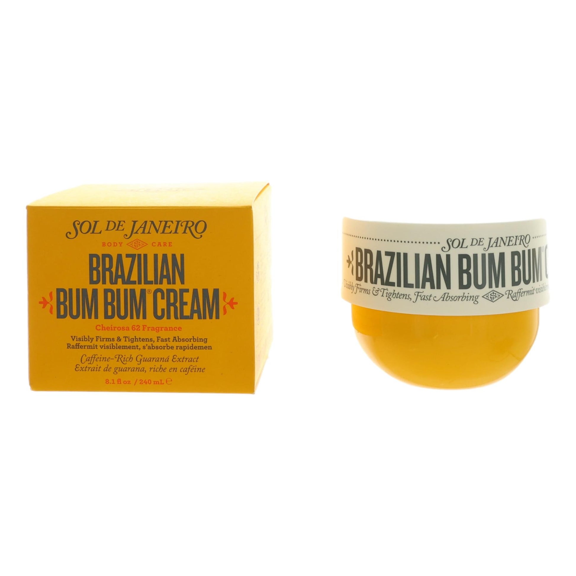 Brazilian Bum Bum Cream by Sol De Janeiro 8 oz Body Cream