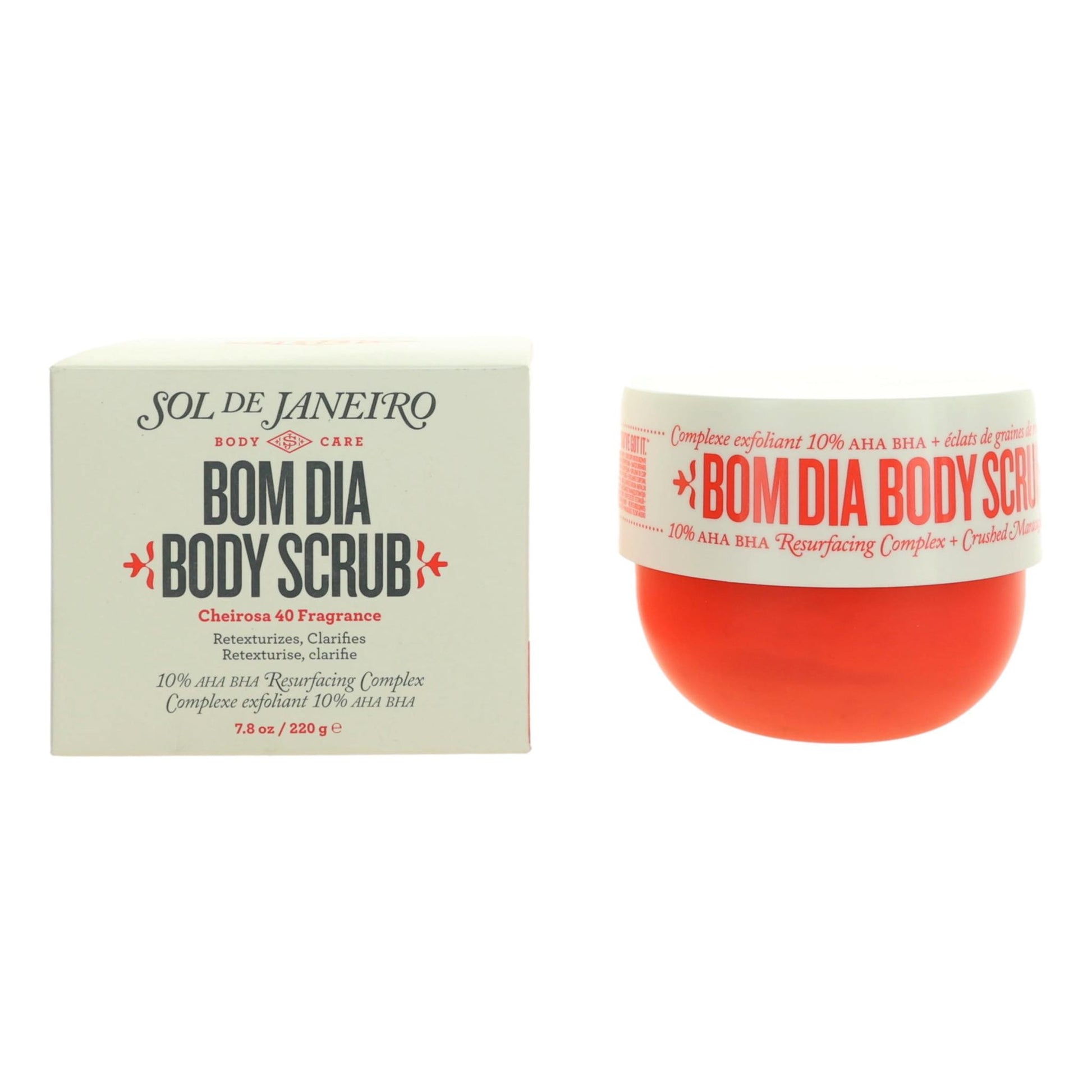 Bom Dia Body Scrub by Sol De Janeiro 7.8 oz Body Scrub 