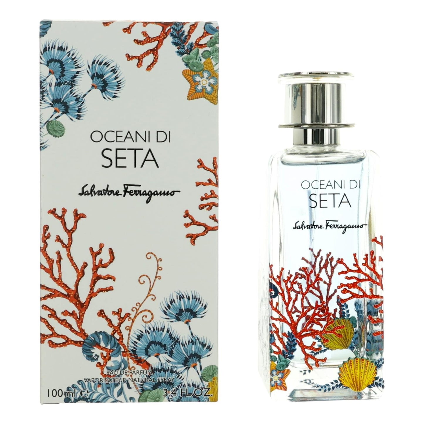Oceani Di Seta by Salvatore Ferragamo 3.4 oz Eau de Parfum Spray Perfume for Unisex