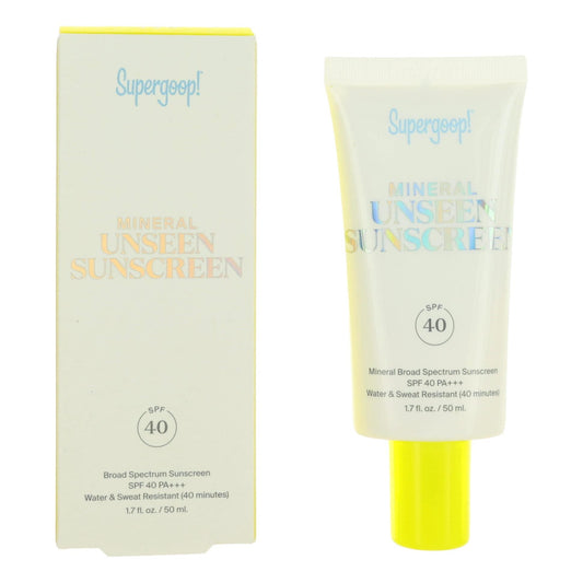 Supergoop Mineral Unseen Sunscreen by Supergoop 1.7 oz Sunscreen SPF40