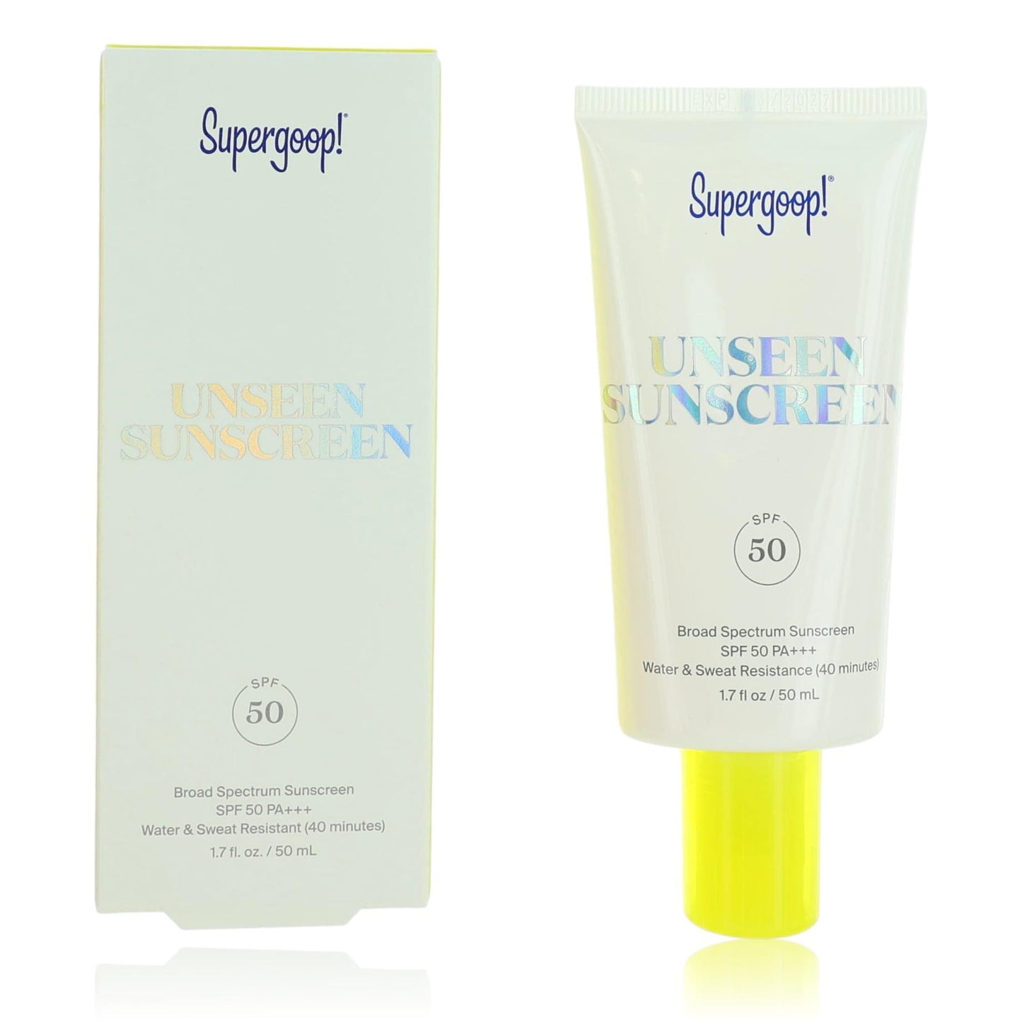 Supergoop Unseen Sunscreen by Supergoop 1.7 oz Sunscreen SPF 50