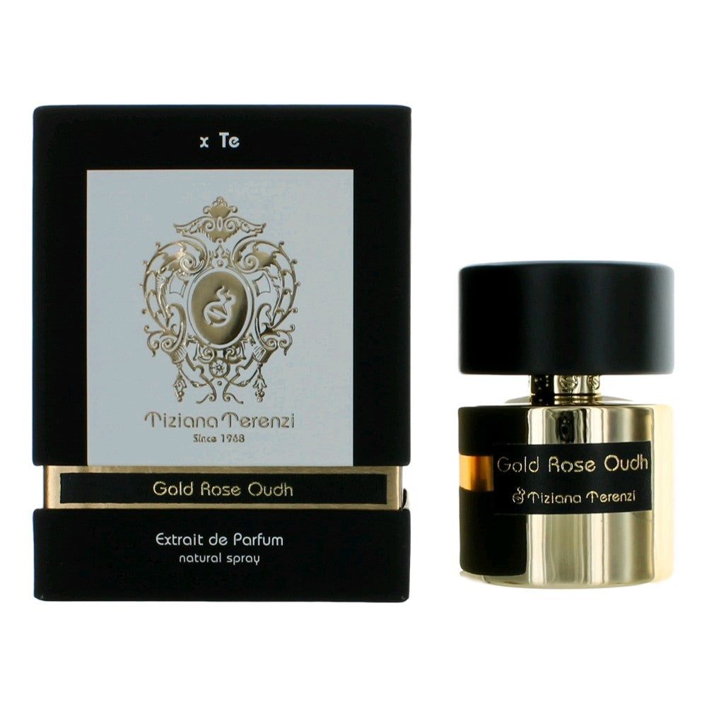 Gold Rose Oudh by Tiziana Terenzi 3.4 oz Extrait De Parfum Spray Perfume for Unisex