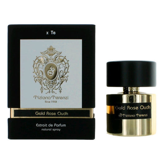 Gold Rose Oudh by Tiziana Terenzi 3.4 oz Extrait De Parfum Spray Perfume for Unisex