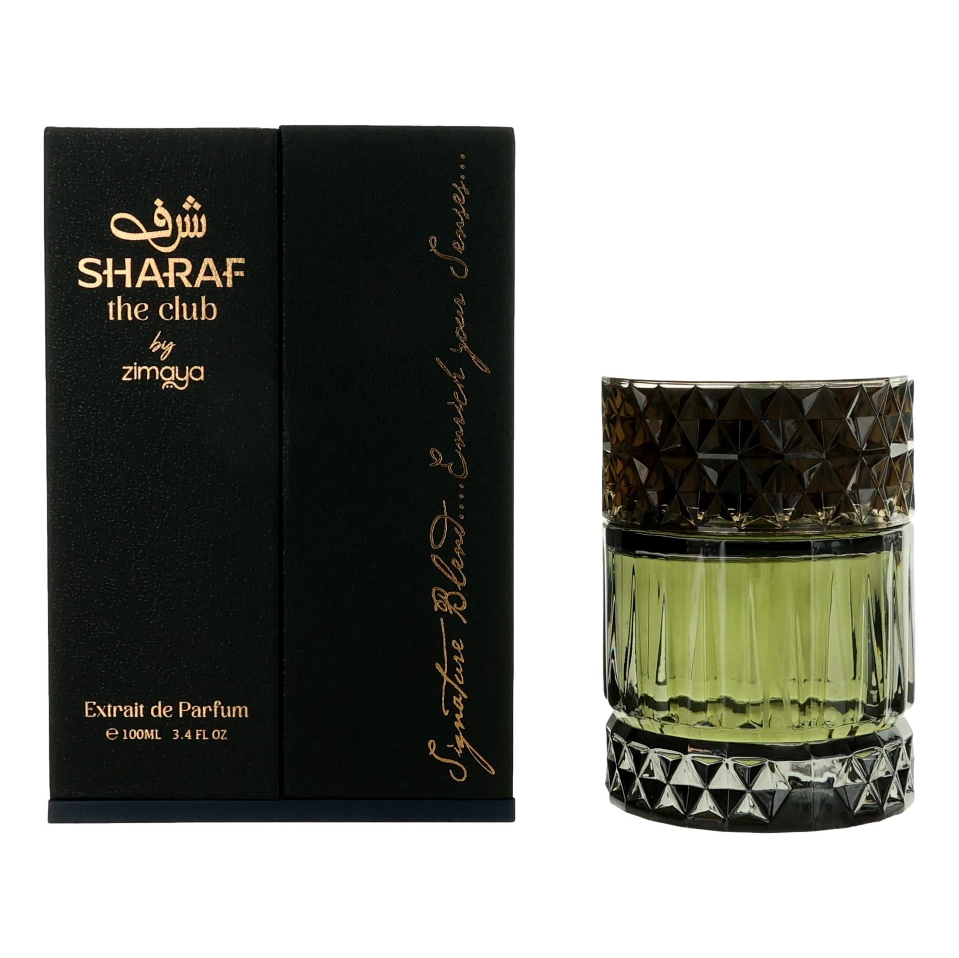 Sharaf the Club by Zimaya 3.4 oz Extrait de Parfum for Unisex