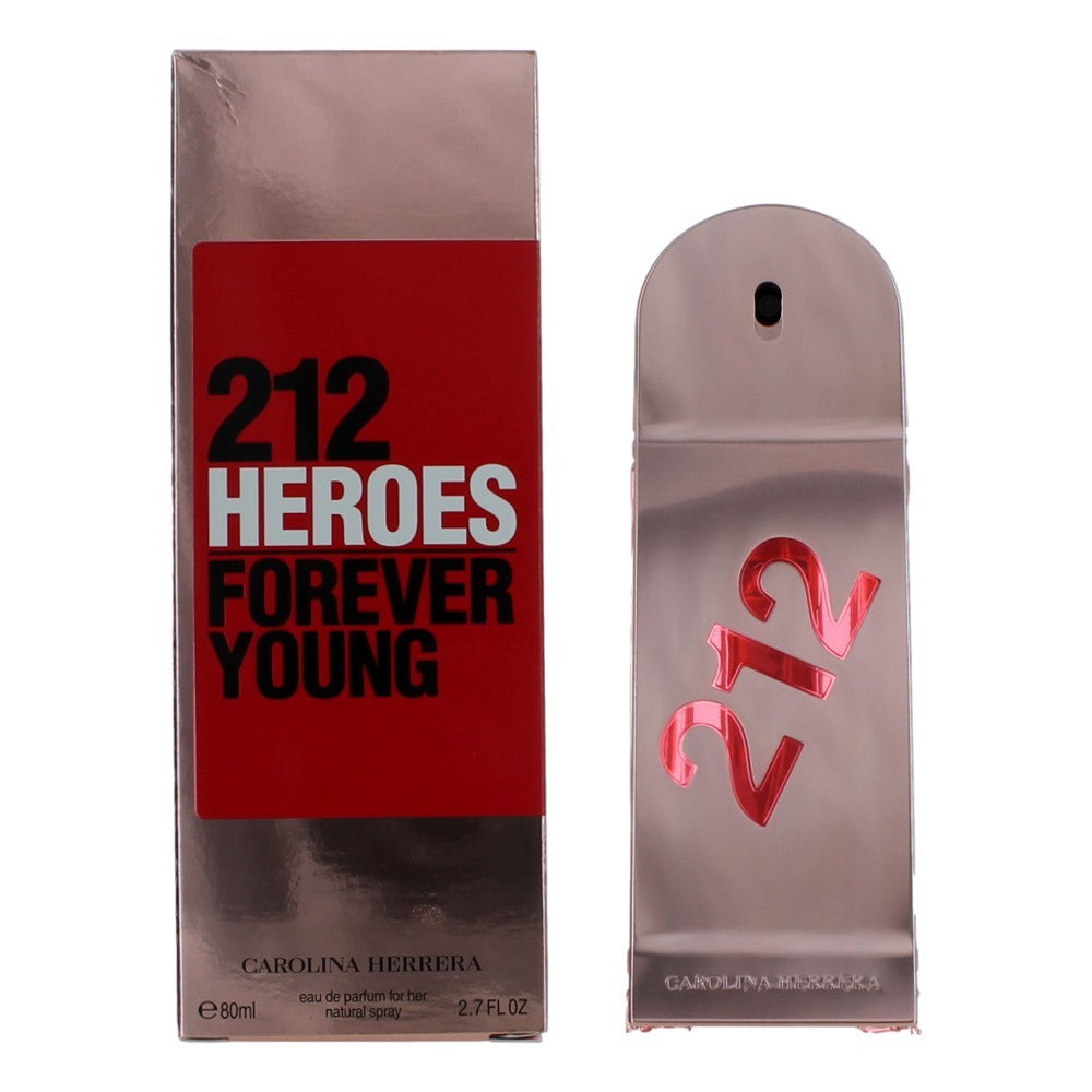 212 Heroes Forever Young by Carolina Herrera 2.7 oz Eau de Parfum Spray Perfume for Women