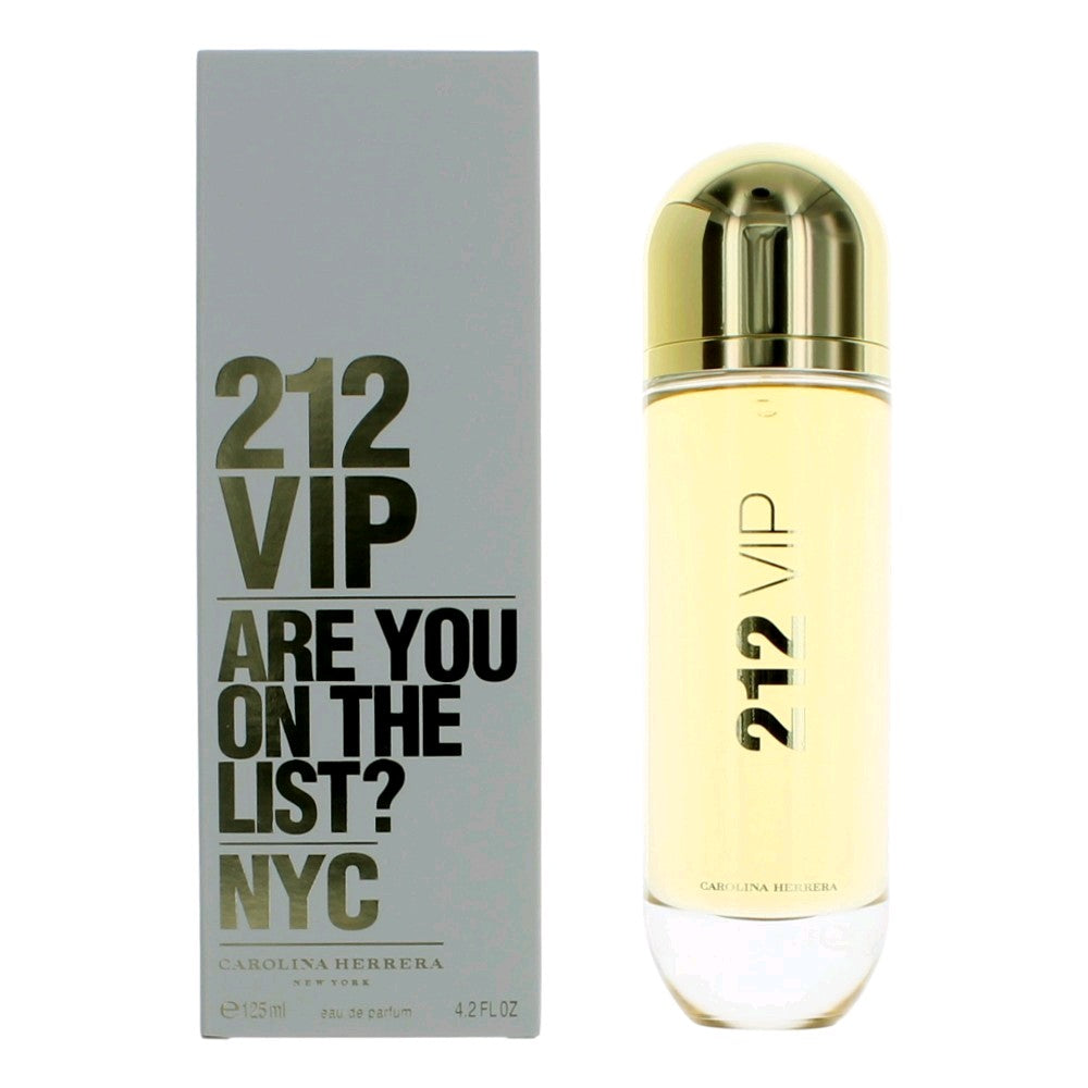212 VIP by Carolina Herrera 4.2 oz Eau de Parfum Spray Perfume for Women