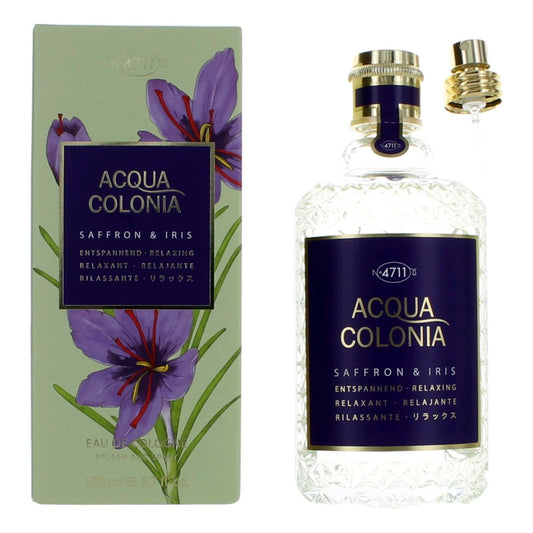 Acqua Colonia Saffron & Iris by 4711 5.7 oz Eau De Cologne Spray Perfume for Women