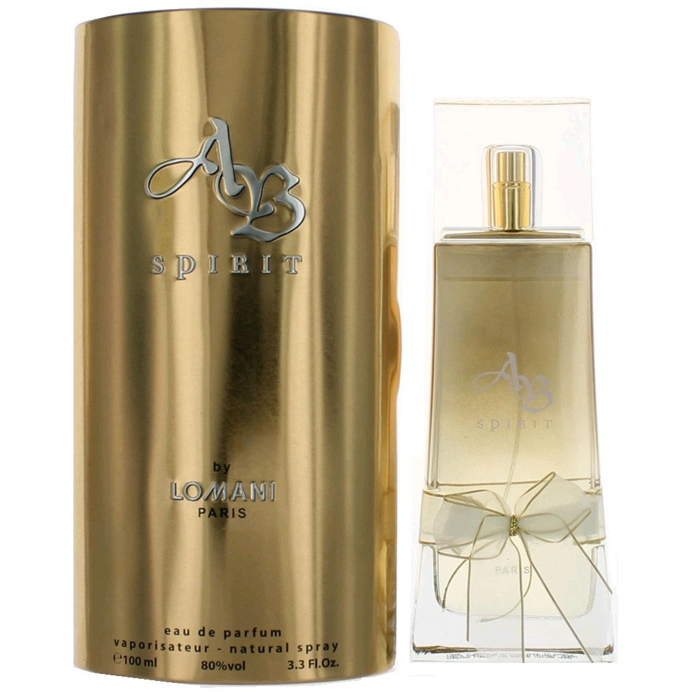 AB Spirit by Lomani 3.3 oz Eau de Parfum Spray Perfume for Women