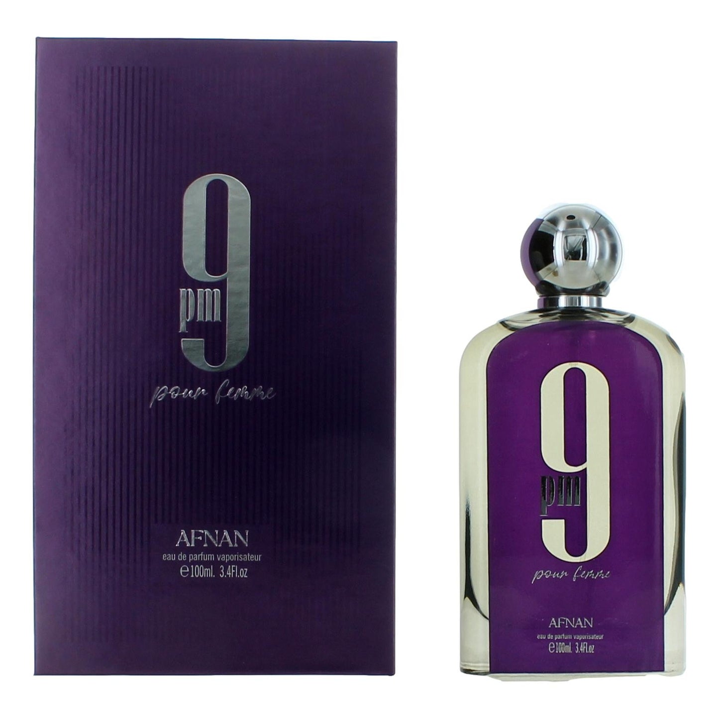 9 PM by Afnan 3.4 oz Eau de Parfum Spray Perfume for Women