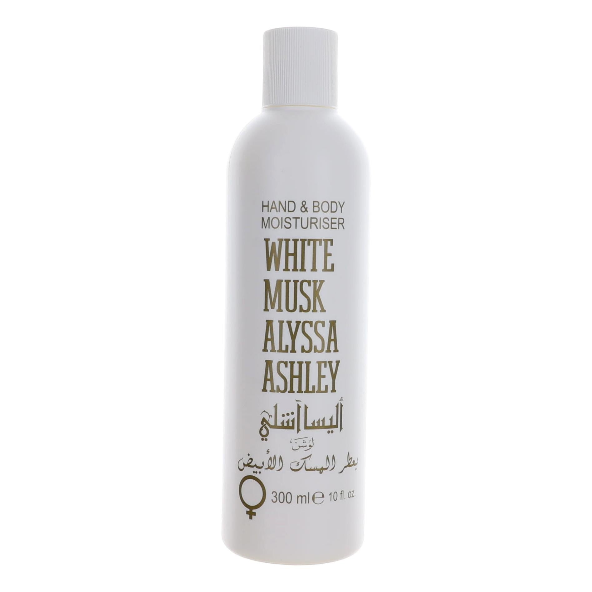 White Musk by Alyssa Ashley 10 oz Hand & Body Moisturizer for Women