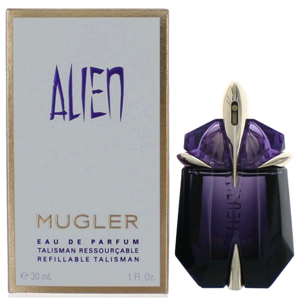 Alien by Thierry Mugler 1 oz Eau de Parfum Refillable Spray Perfume for Women