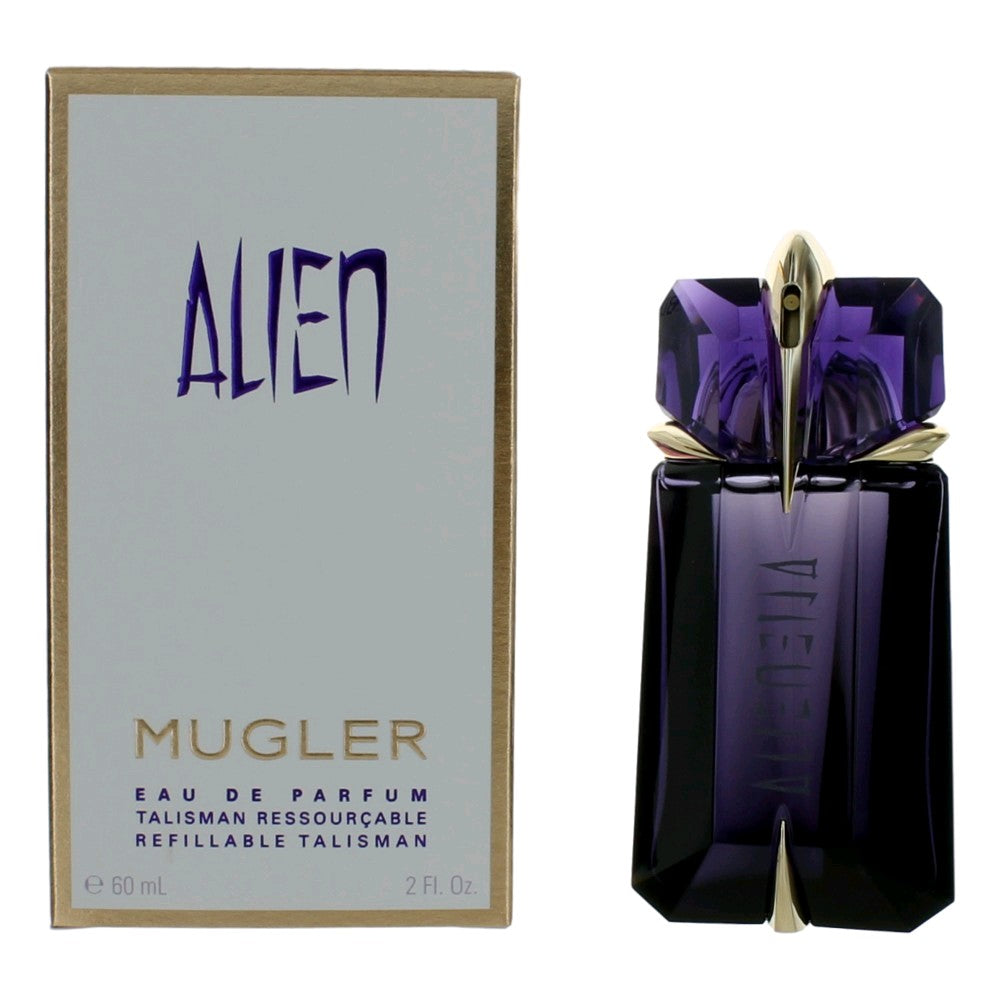 Alien by Thierry Mugler 2 oz Eau de Parfum Spray Perfume for Women Refillable