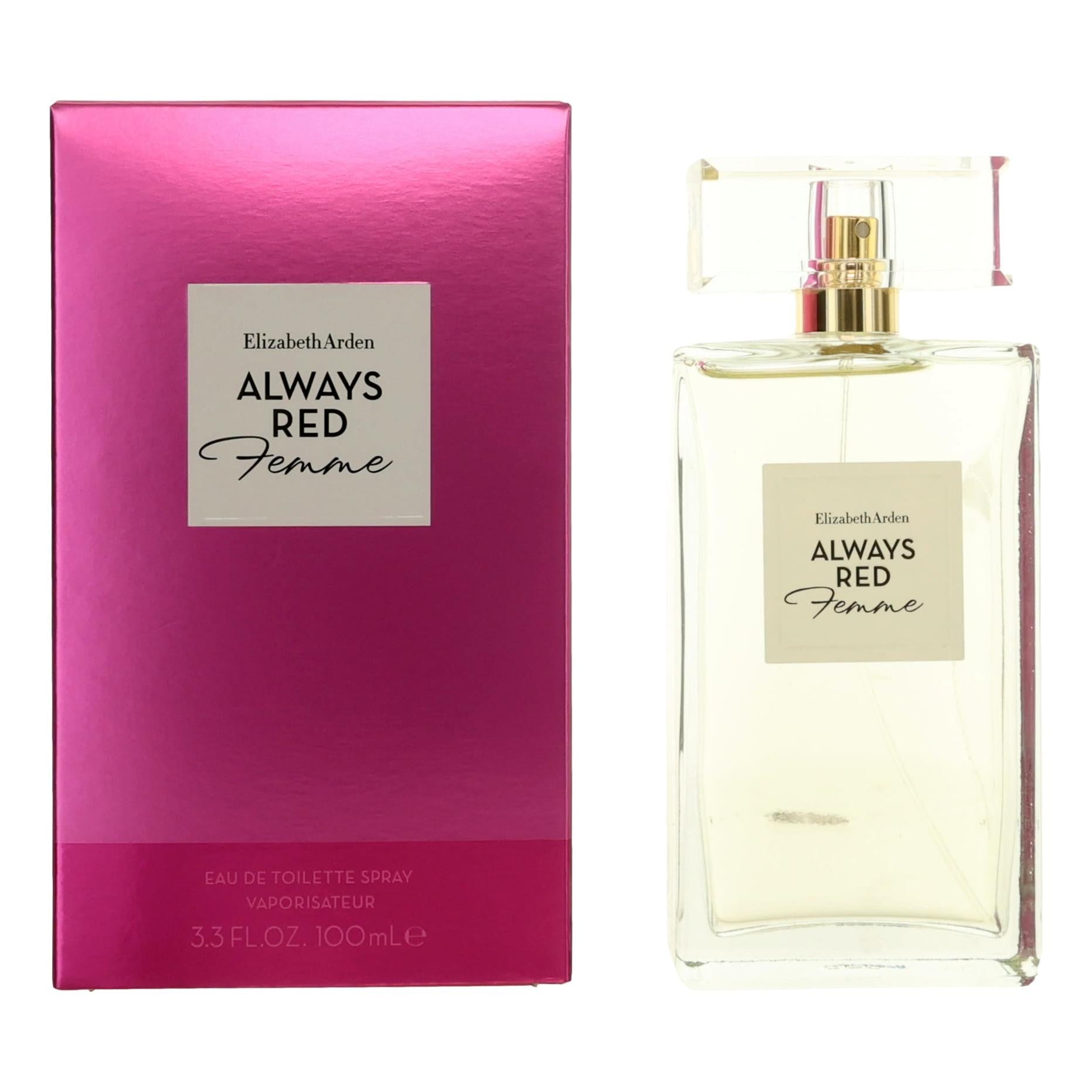 Always Red Femme by Elizabeth Arden 3.3 oz Eau de Toilette Spray Perfume for Women