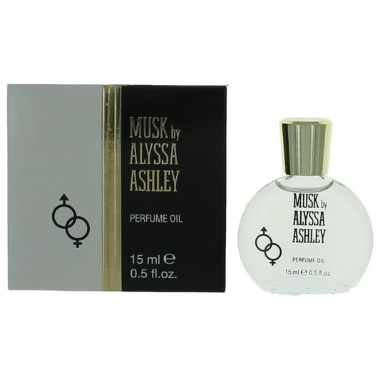 Musk by Alyssa Ashley 0.5 oz Perfume Oil for Women