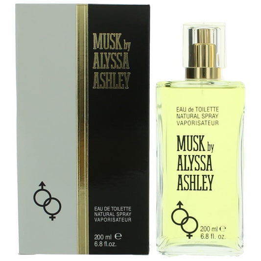 Musk by Alyssa Ashley 6.8 oz Eau de Toilette Spray Perfume for Women