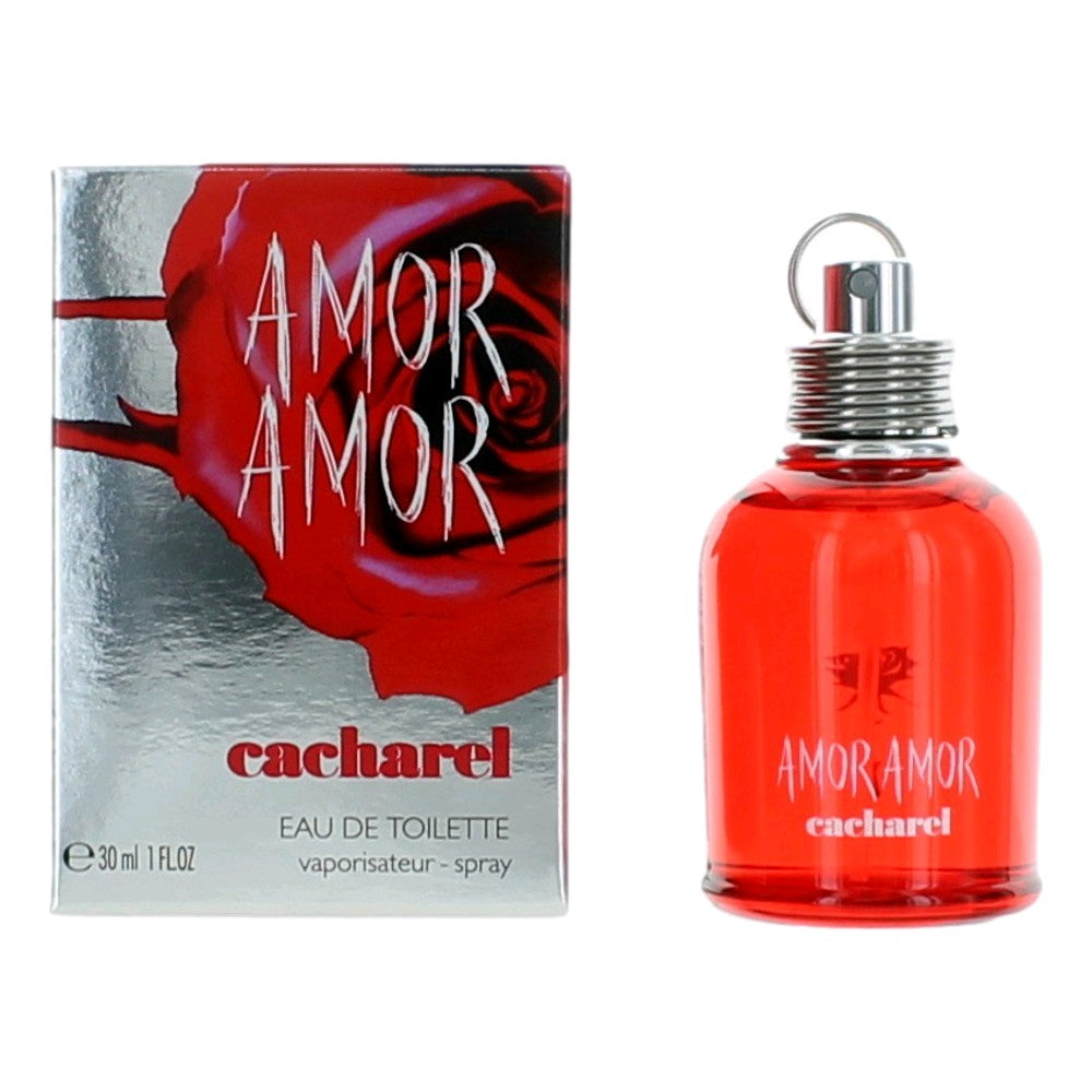 Amor Amor by Cacharel 1 oz Eau de Toilette Spray Perfume for Women